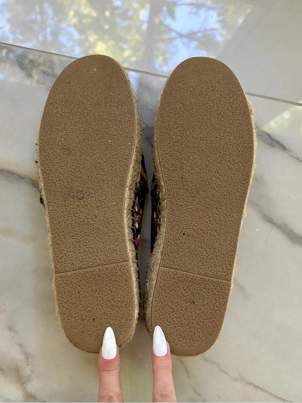 Johnny Was Garden Leopard Espadrille Slip On Platform Suede